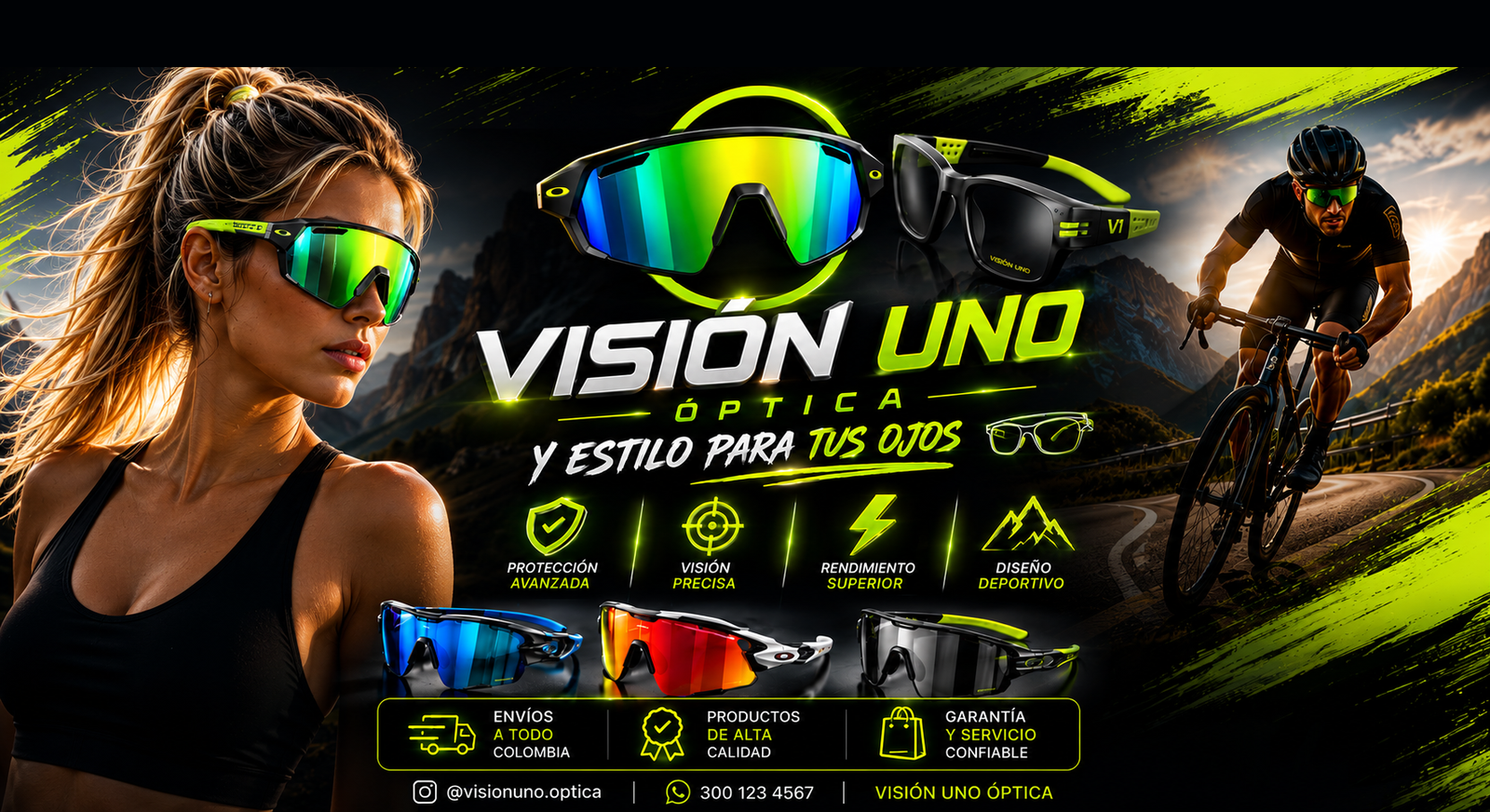Visión Uno Óptica — Colección Premium